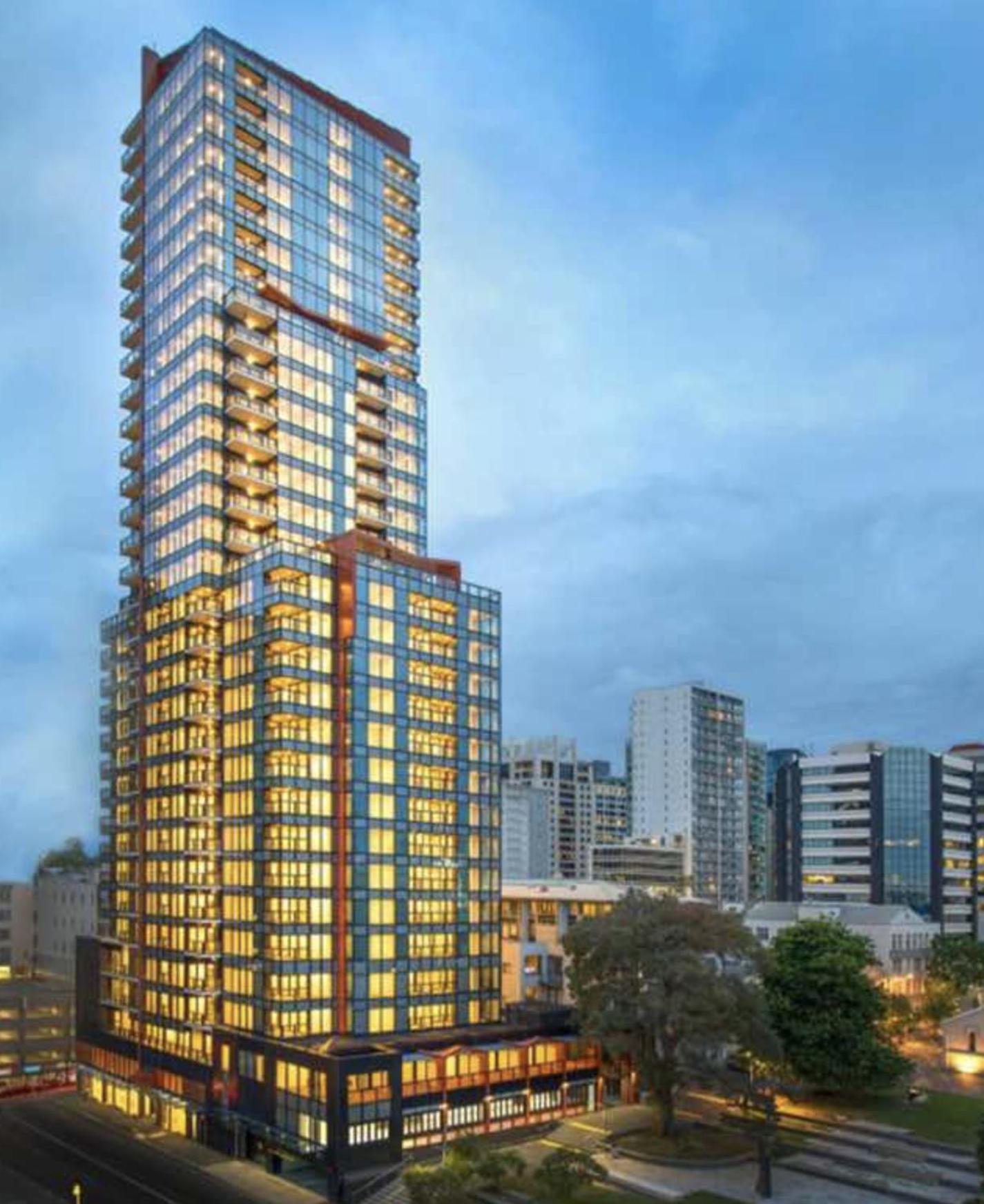 Top Floor Harbour View And Skytower View Apartment In Cbd Auckland Exterior photo
